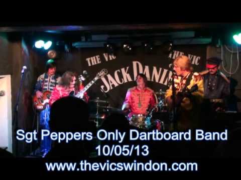 Sgt Peppers Only Dartboard Band 10th May 2013 The Vic Swindon