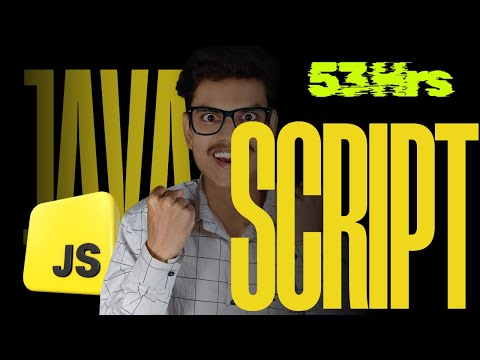 JavaScript MASTERCLASS in 1 Video