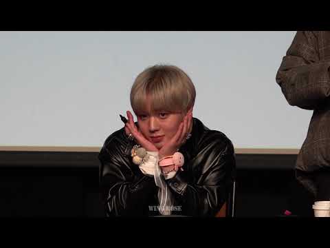 191119 박지훈 피자에땅 팬사인회 - 귀요미 모드