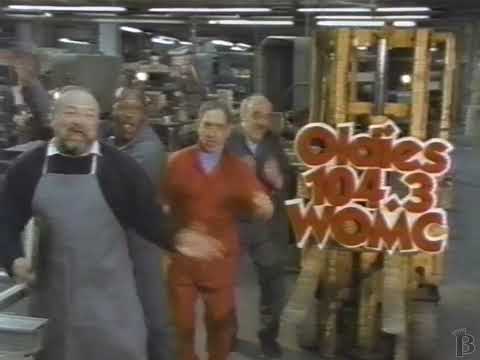 Oldies 104.3 WOMC Detroit Radio Commercial 1992