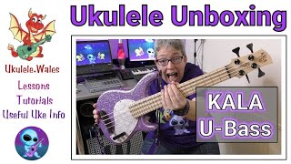 Video thumbnail for Kala U-Bass Ukulele (Nik West Sig Model) California Bass Uke Unboxing by Ukulele Wales