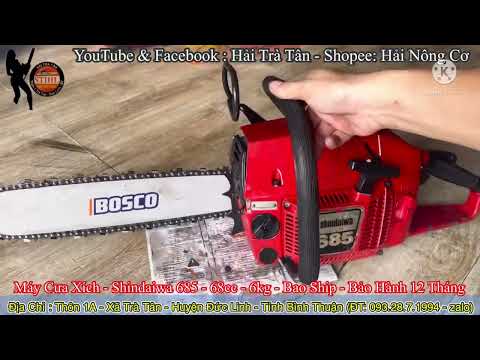 Máy Cưa Xích Shindaiwa 685 - Khai Thác Tầm Trung - 68cc ☎️ 0932871994