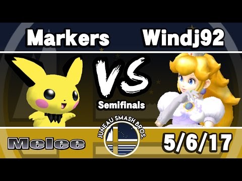 JSB Melee Summer Ranbats #1 - SF's - Markers (Pichu/Marth) vs. Windj92 (Peach/Sheik)