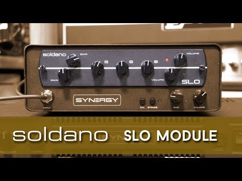 Synergy Soldano SLO 2-Channel Tube Preamp Module image 3