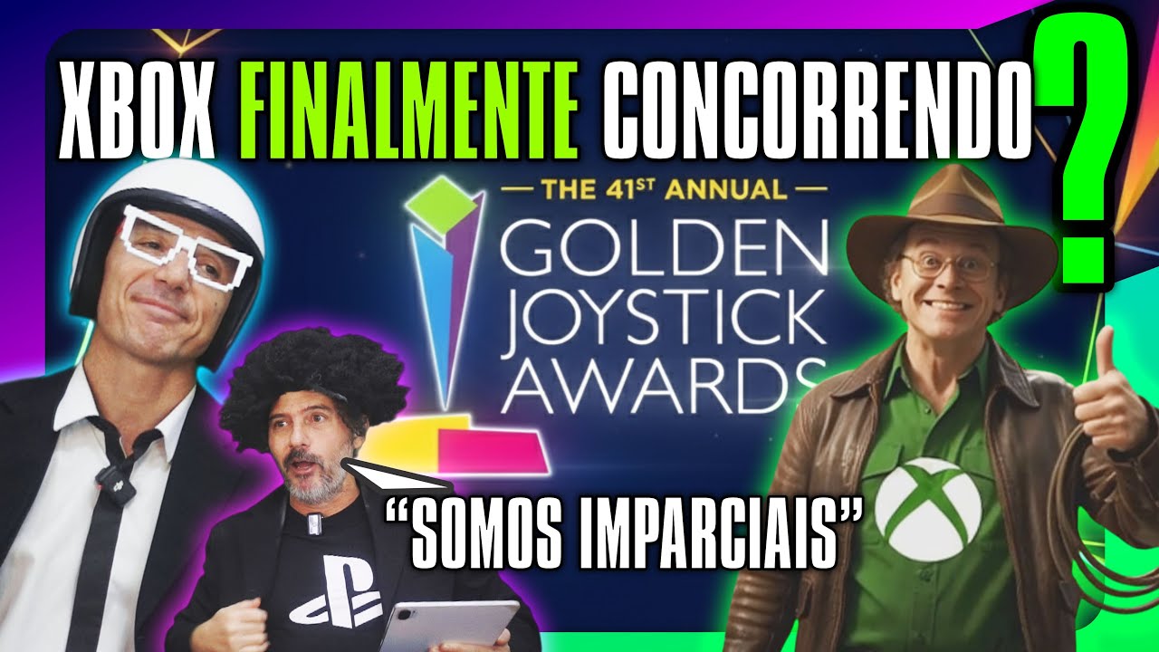 🔥 Golden Joystick Awards 2025 — As Surpresas dos Finalistas! Até o Xbox Entrou na Briga  🏆🎬