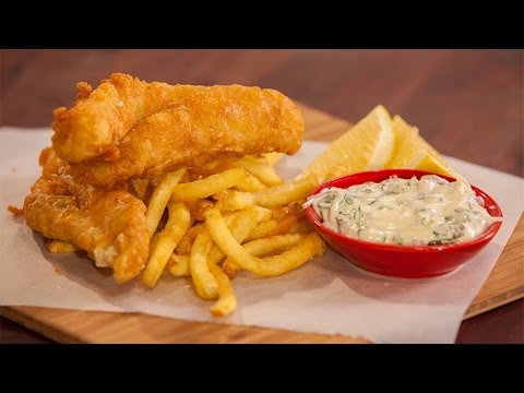 How to Make the Best Beer Battered Flathead and Chips - By Everyday Gourmet and Breville Australia