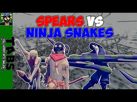 TABS - Which will rule? Million Snakes vs Million Spears - ORIGINAL MODS STORY