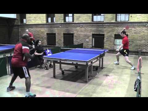 Keith Offord vs Jaroslaw Osmialowski - Net & Paddle vs Experior - Chicago TT League