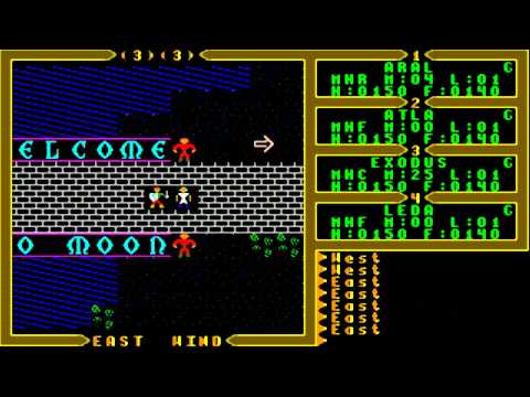 AMIGA Ultima III Exodus ULTIMA 3 AMIGA OCS 1986 Origin - Lord British adf zip