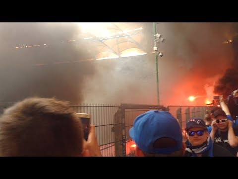 HSV-Mönchengladbach NAHPERSPEKTIVE Pyro 12.05.18