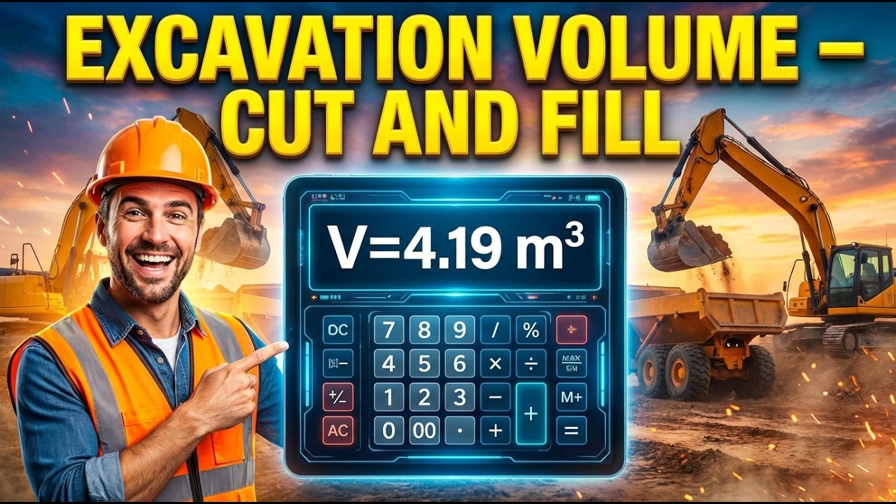 Excavation Volume Calculator — Cut and Fill