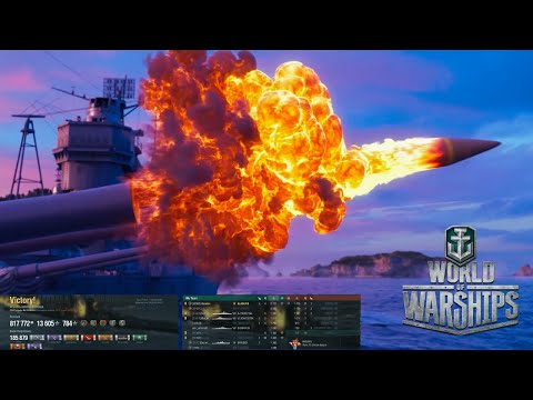 Cruiser ALASKA wows: STRONG like a BATTLESHIP - World of WARSHIPS #wows #worldofwarships #gaming