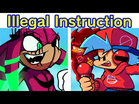 FNF - Illegal Instruction Official Revival, 011 (Friday Night Funkin' Mod) (Knuckles/Sonic.exe)