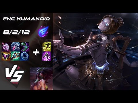 Fnatic Humanoid MID Orianna vs Akali - EU Grandmaster Patch 25.S2.2
