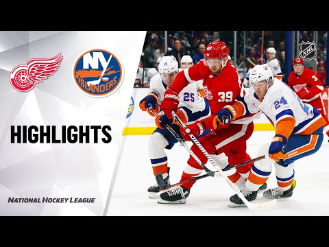 NHL Highlights | Red Wings @ Islanders 2/21/20
