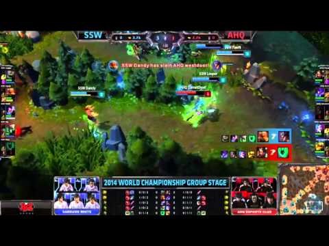 Samsung White vs AHQ - Level 1 Invade - World Group 2014
