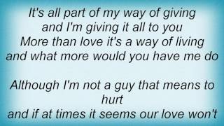 Rod Stewart - My Way Of Giving Lyrics
