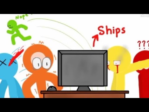 Animation Vs Minecraft/Animator react to their ships/Gacha club/AVM & AVA (PLEASE RESPECT MY SHIPS)