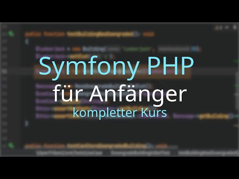 Einführung in das Symfony PHP Framework mit einem Beispiel Projekt