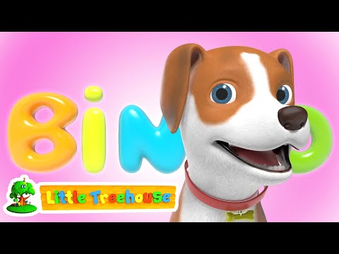 Bingo Dog Song | Hickory Dickory dock | Humpty Dumpty | Little Treehouse | Kids Tv