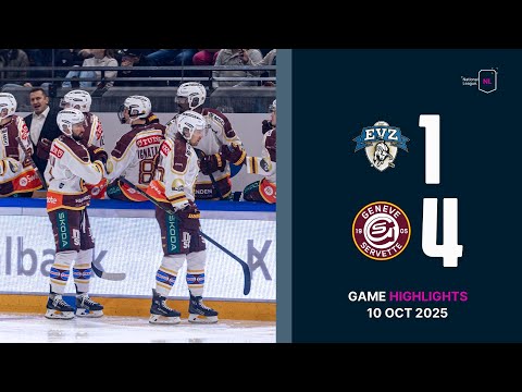 EV Zug vs. Genève-Servette HC - Game Highlights