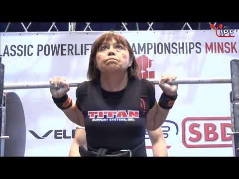 Women M2-M4, 57-63 kg - World Classic Powerlifting Championships 2017