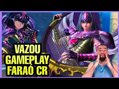 Vazou Gameplay do Faraó de Esfinge Cloth Repair. Mecânica de Summon - Saint Seiya Awakening