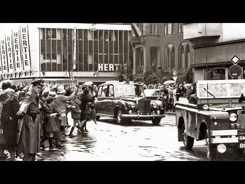 The Queen Elizabeth II. in Gütersloh (May 1965)