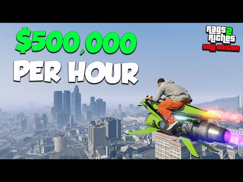 HOW TO MAKE $400-500K PER HOUR SOLO in GTA ONLINE! | Rags to Riches Solo FINALE