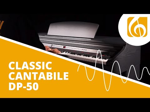 Classic Cantabile DP-50 WM – Piano numérique 88 touches - Vidéo 3
