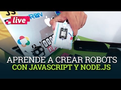 Aprende a crear robots con Javascript y Node.js