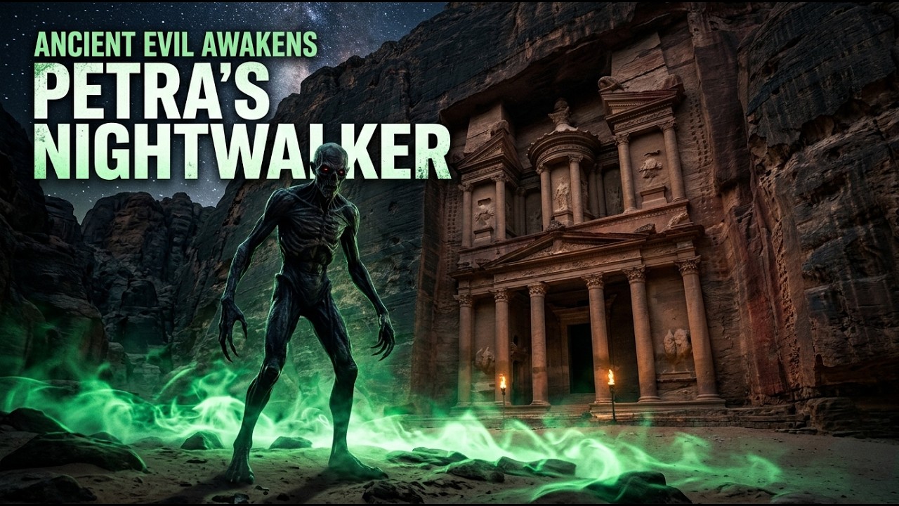 08. Nightwalker in Petra | Something Ancient Walks Through the Lost City | Midnight Travelogue