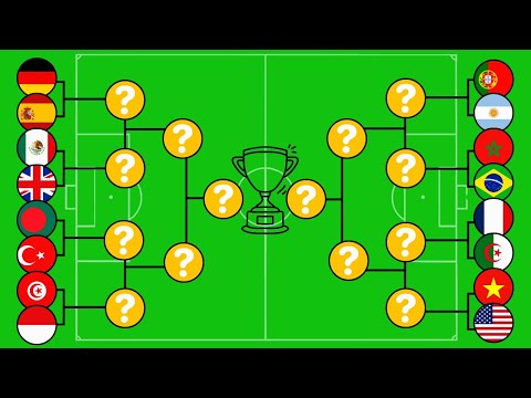 Marble race countries / Marble race tournament | Beat The Keeper - Algodoo Marble race