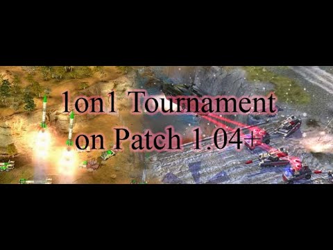 [Live] Patch 1.04+ Tournament DrGoldFish VS Moliere 130$[C&C Zero Hour Online]