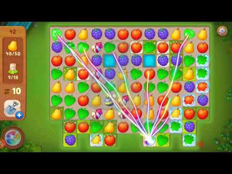 Gardenscapes New Updated Walkthrough Level 42