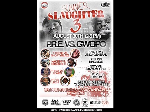 BarzOnDeck Presents SummerSlaughter3 Thrax vs Romes