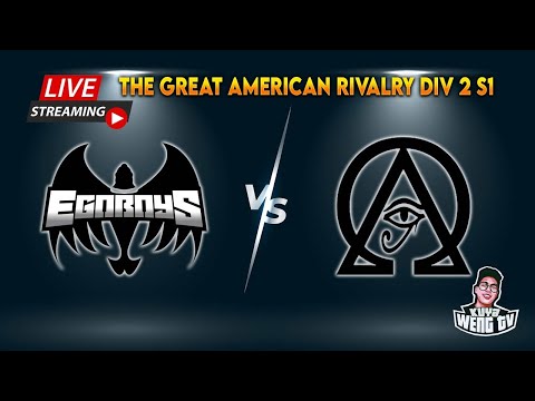 🟢[LIVE] Egoboys vs. Omega Gaming (BO3) Lower Bracket R1 | The Great American Rivalry DIV 2