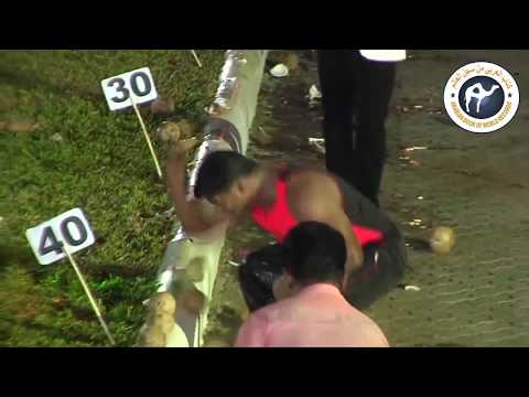 The most Number of Coconur smashed in a minute  | Arabian World Records |