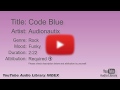 Code Blue Audionautix Rock Funky YouTube Audio Library BGM