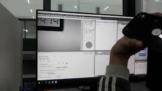 Measure a gauge by NEXIV Auto Measuring software 2