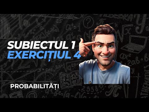 Rezolvare Probabilitati - Subiectul 1 - Mate BAC