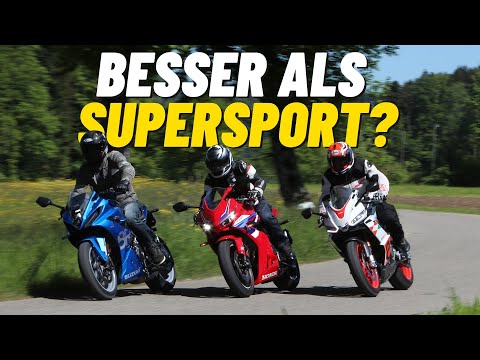 Suzuki GSX-8R vs. Honda CBR 650 R und Aprilia RS 660 - Strassen-Sport-Motorräder im Vergleich