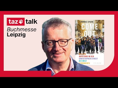 Video Thumbnail: Thomas Sparr: Come Out! – taz Talk meets Buchmesse Leipzig