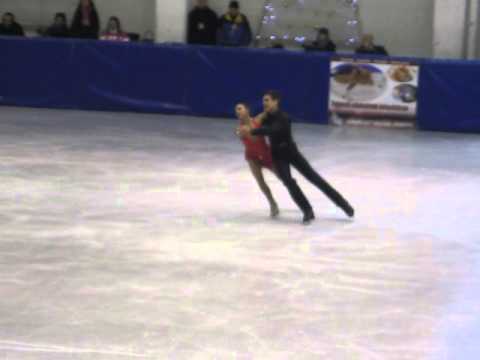 2012. Santa Claus Cup - Sarah-Marine Rouffauche/Geoffrey Brissaud Pattern 1. Dance.avi
