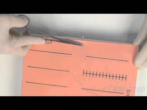 SIM SUTURE - 3. Placing a Simple Suture