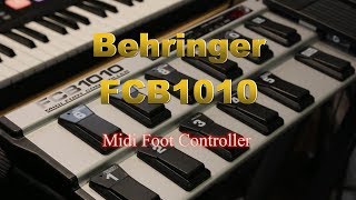 Behringer FCB1010 Midi Foot Controller - відео 1