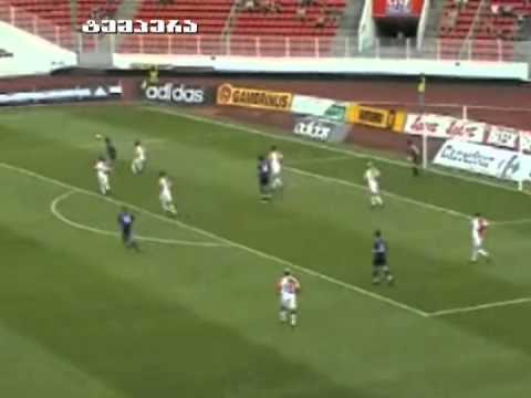 2004. Slavia Prague - Dinamo Tbilisi /  Melkadze Goal !! / სლავია პრაღა - დინამო თბილისი