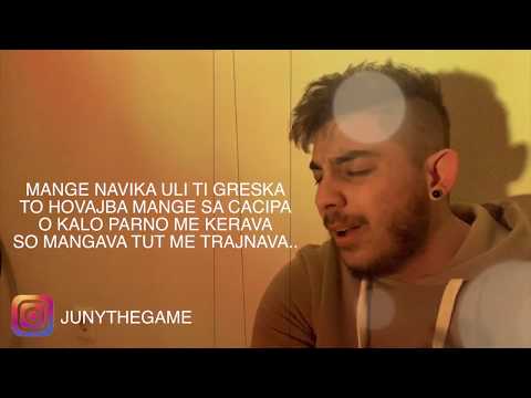 JUNY THE GAME / Mange Navika TI Greska - OFFICIAL VIDEO & TEXT - ROMANO RAP 2019