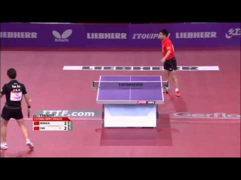 WTTC 2013 Highlights Wang Hao vs Yan An 1_4 Final)