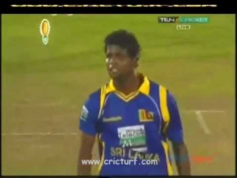Saminda Eranga Debute 2 wickets.. 2/38 vs Australia in Hambantota